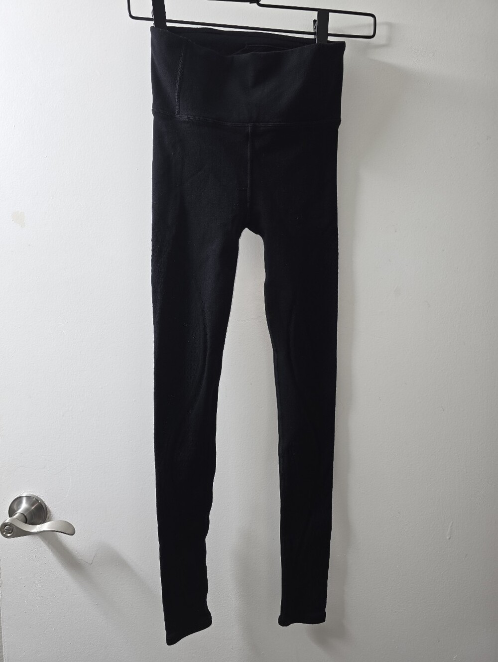 Lululemon Athletica Black Lace Detail Leggings Size 4